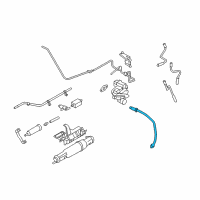 OEM 2010 Ford E-250 EGR Pipe Diagram - 7L3Z-9D477-A