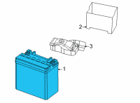 OEM Jeep Grand Cherokee L AUXILIARY Diagram - 56029759AB