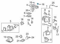OEM 2014 Ford E-150 Motor Diagram - 9C2Z-18A318-A