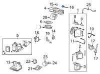 OEM 2016 Ford E-350 Super Duty Motor Diagram - 9C2Z-18A318-A