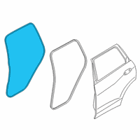 OEM 2021 BMW X5 Edge Protection, Door, Rear Diagram - 51-76-9-465-543