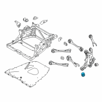 OEM 2017 BMW i8 Rubber Mounting Diagram - 33-32-6-858-235