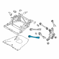 OEM 2015 BMW i8 Trailing Arm With Rubber Mount Diagram - 33-32-6-862-410