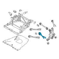 OEM 2014 BMW i8 Roll-Over Strut With Rubber Mount Diagram - 33-32-6-862-218