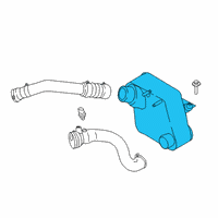 OEM 2019 Ford F-250 Super Duty Intercooler Diagram - HC3Z-6K775-A