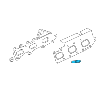 OEM Ford F-150 Manifold Stud Diagram - -W719078-S900