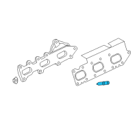 OEM 2020 Lincoln Navigator Manifold Stud Diagram - -W719078-S900