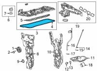 OEM Lexus GASKET, CYLINDER HEA Diagram - 11213-25050