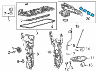 OEM Lexus GASKET, INTAKE MANIF Diagram - 17177-25040