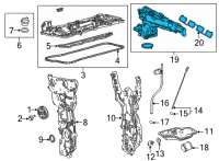 OEM Lexus MANIFOLD ASSY, INTAK Diagram - 17120-25080