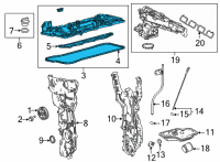 OEM Lexus NX350 COVER SUB-ASSY, CYLI Diagram - 11201-25060