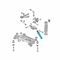 OEM 2006 Honda Pilot Shock Absorber Assembly, Rear Diagram - 52610-STW-A01