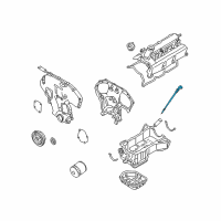 OEM 2000 Nissan Maxima Gauge-Oil Level Diagram - 11140-2Y00A