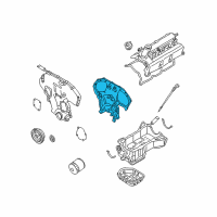 OEM Nissan Maxima Cover Assy-Front Diagram - 13500-2Y010