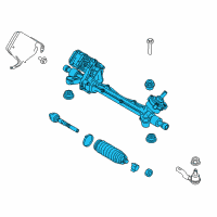 OEM Lincoln MKS Gear Assembly Diagram - CA5Z-3504-C