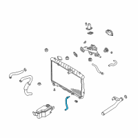 OEM 2003 Hyundai Santa Fe Hose-Reservoir Inner Diagram - 25451-26000