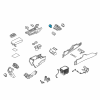 OEM Hyundai Tucson Accessory Socket Assembly Diagram - 95120-C1000