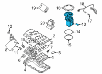 OEM 2022 BMW 330e SUPPLY MODULE Diagram - 16-11-7-473-449
