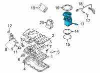 OEM BMW 330e SUPPLY MODULE Diagram - 16-11-7-473-449