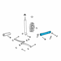 OEM Mercury Marauder Lower Control Arm Diagram - 8W1Z-5A649-A