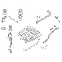 OEM 2008 Kia Sorento Fuel Pump Assembly Diagram - 311113L000