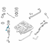 OEM 2009 Hyundai Veracruz Fuel Sender Assembly Diagram - 94430-3J000