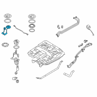 OEM 2009 Hyundai Veracruz Suction Plate And Sender Assembly Diagram - 31230-3J500