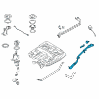 OEM Hyundai Veracruz Neck Assembly-Fuel Filler Diagram - 31040-3J500
