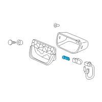 OEM Honda Civic Bulb, Wedge (12V 21W) (Stanley) Diagram - 33303-SL4-003