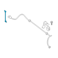 OEM 2017 Nissan Maxima Rod Assembly-Connecting, STABILIZER Diagram - 54668-3JA0C