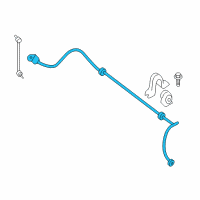 OEM Nissan Maxima Stabilizer-Front Diagram - 54611-4RC0A