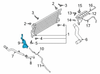 OEM 2021 Ford F-150 Inlet Hose Diagram - JL3Z-8C289-D