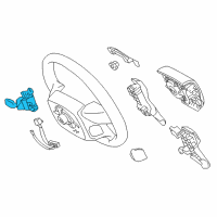 OEM 2022 Toyota 4Runner Cruise Switch Diagram - 84632-02010