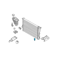 OEM BMW 540i Drain Plug Radiator Diagram - 17-11-1-712-339