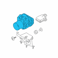 OEM 2019 Infiniti Q70 Actuator Assy-Antiskid Diagram - 47660-1MA9D