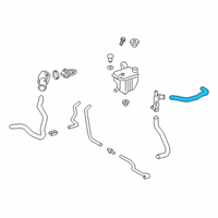 OEM 2021 Toyota Corolla Upper Hose Diagram - 16571-37240