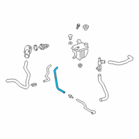 OEM Toyota Corolla By-Pass Hose Diagram - 16264-37190