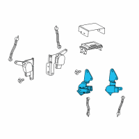 OEM 2014 Ram 1500 Sensor-Height Diagram - 56029618AC