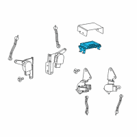 OEM Ram Module-Air Suspension Diagram - 68245951AC