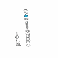 OEM 2006 Infiniti Q45 INSULATOR STRT Mounting Diagram - 54320-AR00A