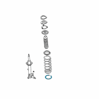 OEM 2004 Infiniti Q45 Tube - Spring Diagram - 55031-6P100