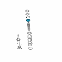 OEM 2005 Infiniti Q45 Seat Assy-Front Spring, Upper Diagram - 54040-AG300