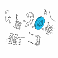 OEM 2016 Ford Transit-150 Rotor Diagram - CK4Z-1125-H