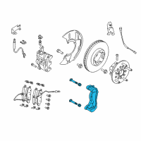 OEM 2018 Ford Transit-150 Caliper Support Diagram - CK4Z-2B292-Q