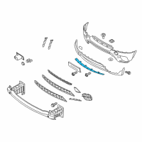 OEM 2013 BMW X5 Underride Protection, Front Diagram - 51-11-7-222-729