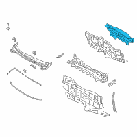 OEM 2015 Hyundai Elantra GT Insulator-Dash Panel Diagram - 84124-A5000