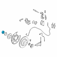 OEM BMW 435i Angular Contact Ball Bearing, Radial Diagram - 33-41-6-792-361