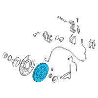 OEM 2015 BMW 428i xDrive Gran Coupe Brake Disc, Ventilated Diagram - 34-21-6-864-900