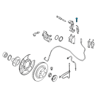 OEM 2019 BMW 330i GT xDrive Hex Screw With Collar Diagram - 34-20-6-850-536