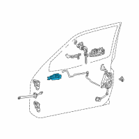 OEM Toyota RAV4 Handle, Inside Diagram - 69206-42020-B1